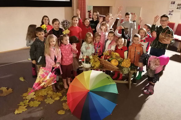 Свято осені у гуртку "Англійський розмовний клуб"