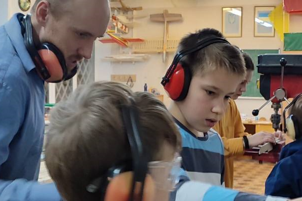 Гурток «Художня обробка деревини». Відкрите заняття