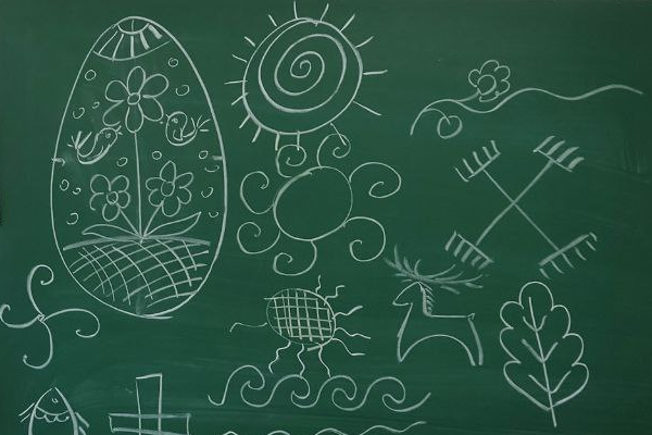 Тематичні заняття до Великодня на гуртку образотворчого мистецтва «Магічні візерунки»