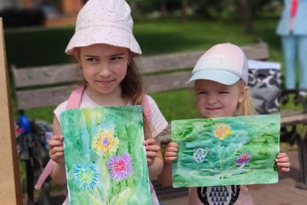 Майстер-клас у парку «Відрадний» Солом’янського району м.Києва.