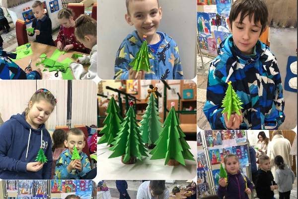 майстер класи "Зимові розваги" 