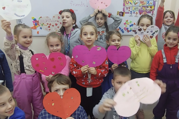 Гурток "Англійський розмовний клуб" - Valentine's day