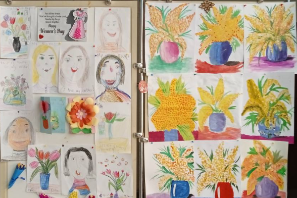 Вихованці нашого закладу вітають всіх жінок з Міжнародним жіночим днем!!!