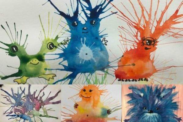 Гурток «Art-простір» - підготовка до відкритого міського онлайн конкурсу «Пухнастики-Вухастики та … Незнамохтосики»