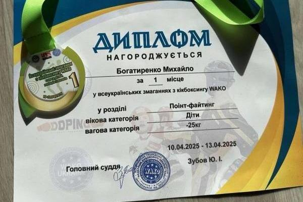 Гурток «Кікбоксинг WAKO» - Всеукраїнські змагання з кікбоксингу WAKO