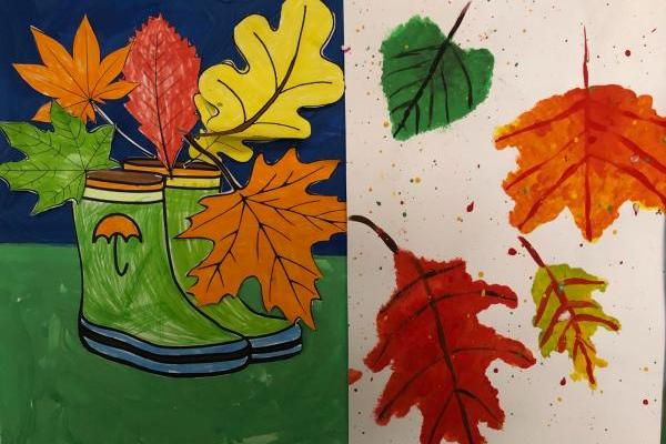 Виставка дитячих робіт «Золотий листочок» 