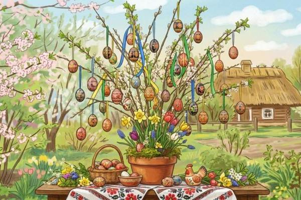 Гурток «Аrt-простір» - Всеукраїнська онлайн-виставка «Писанкове дерево»