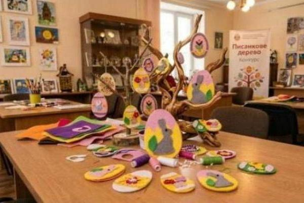 Гурток «Виготовлення сувенірів» - Підготовка до Всеукраїнської онлайн-виставки  «Писанкове дерево»