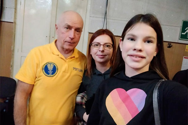 «Журналістика і спорт». 22 січня 2020 року вихованці гуртка «Радіотелеведучий» побували на майстер-класі легендарного українського журналіста Валентина Щербачова